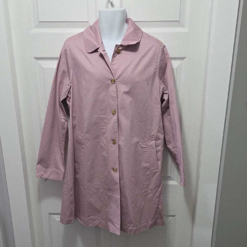 NWT Size Large Joe Fresh Pink Trench Coat